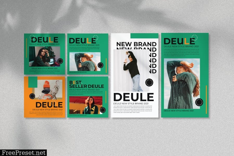 Deule Instagram Template Vol.1 S5QERB6