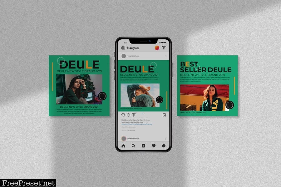 Deule Instagram Template Vol.1 S5QERB6