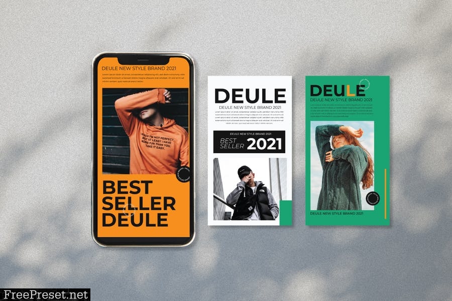 Deule Instagram Template Vol.1 S5QERB6