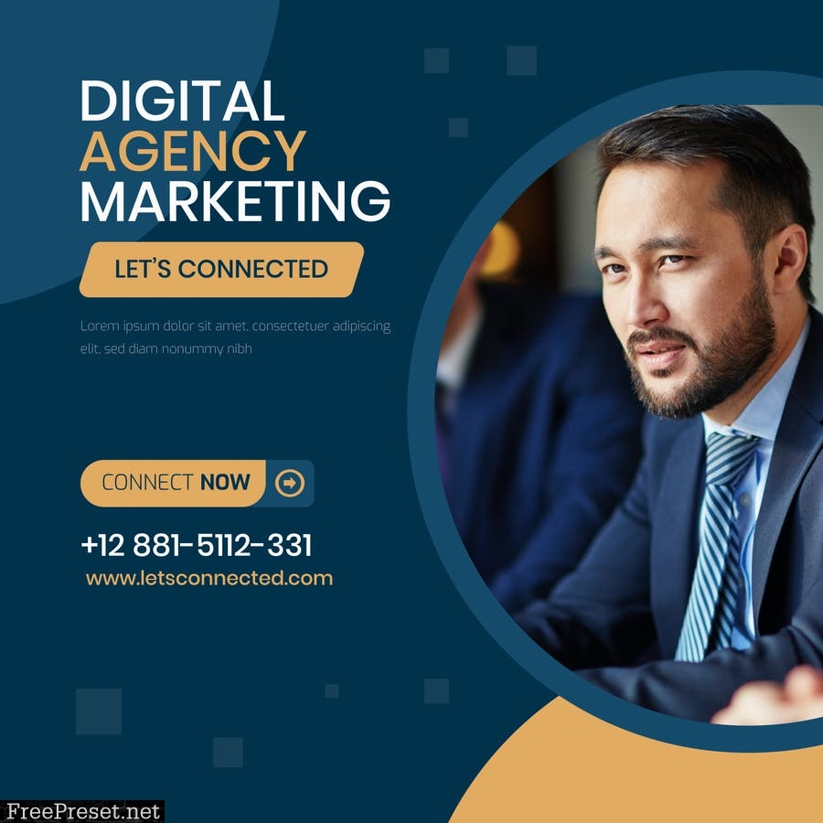 Digital Marketing Social Media Post CHQQYNB