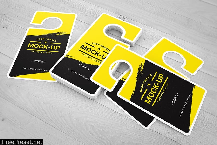 Door Hanger Mockups