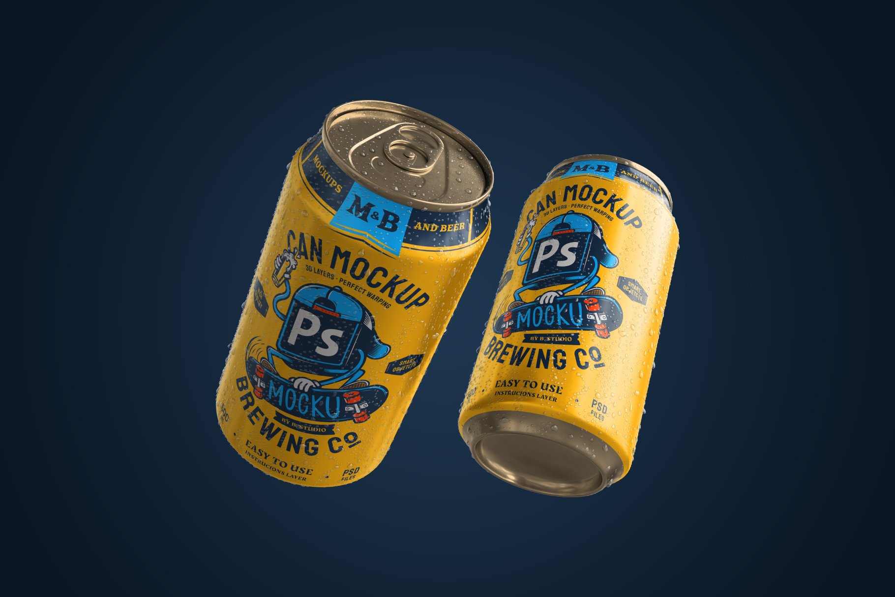 Drink Can Mockup Set 5960720