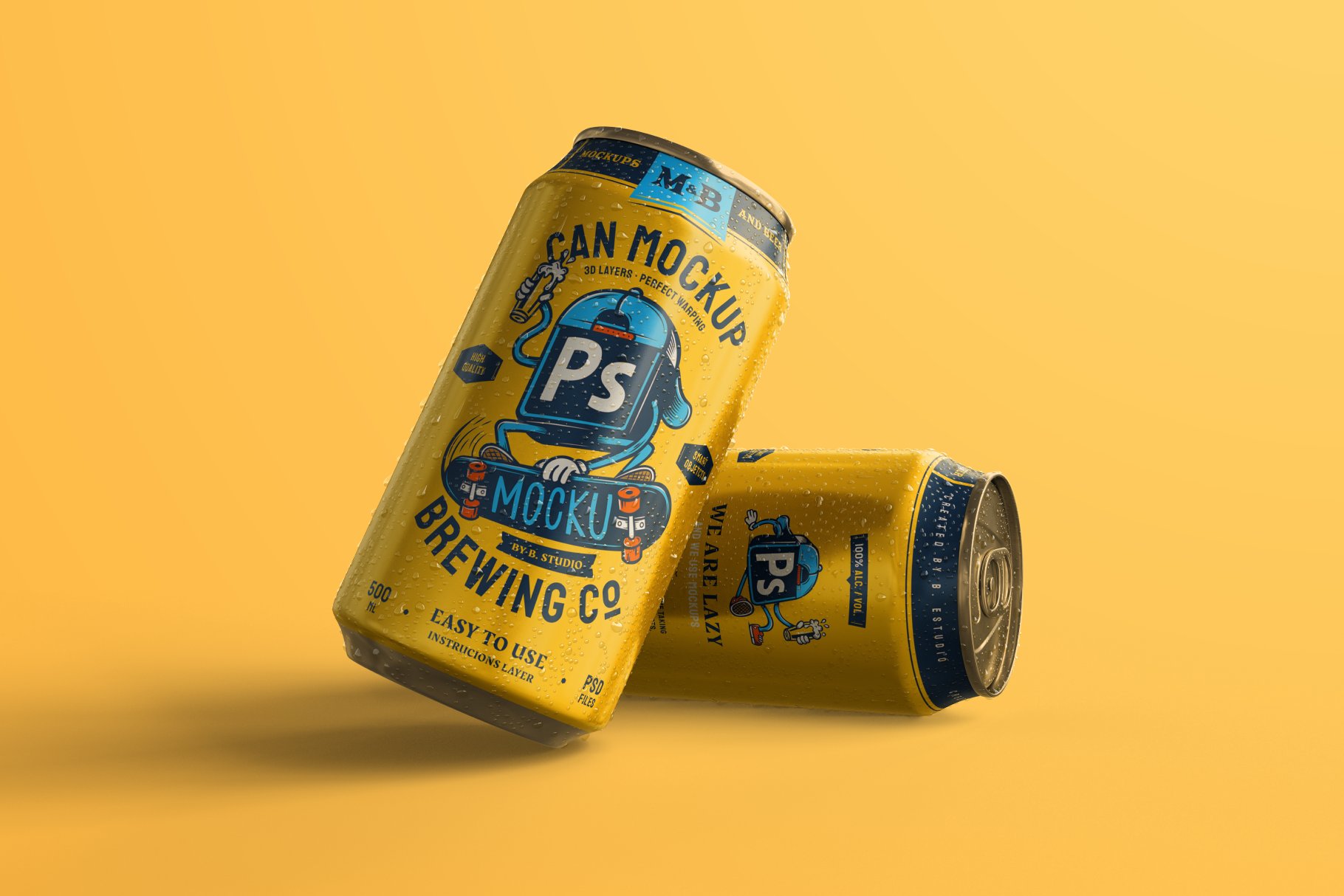 Drink Can Mockup Set 5960720