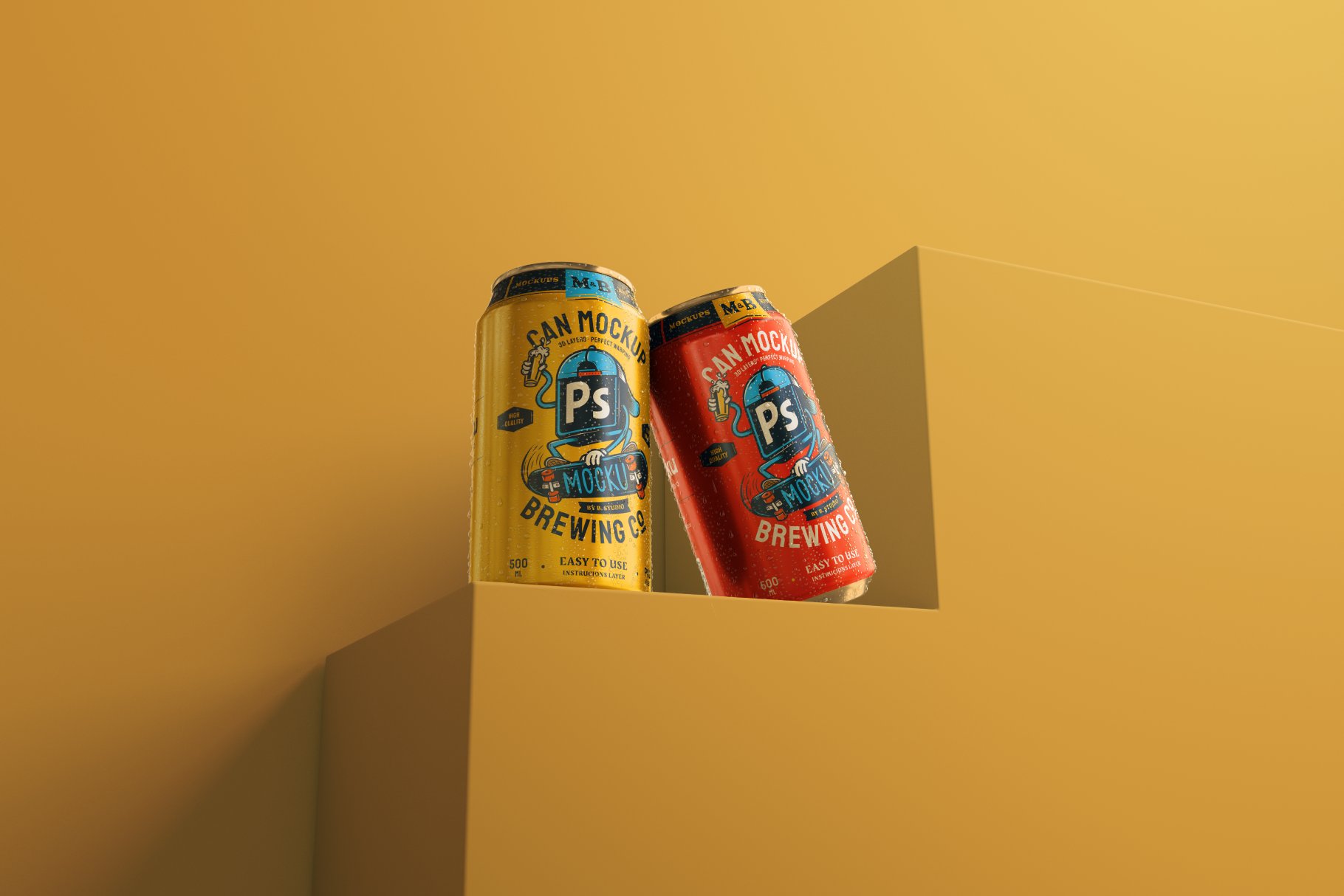 Drink Can Mockup Set 5960720