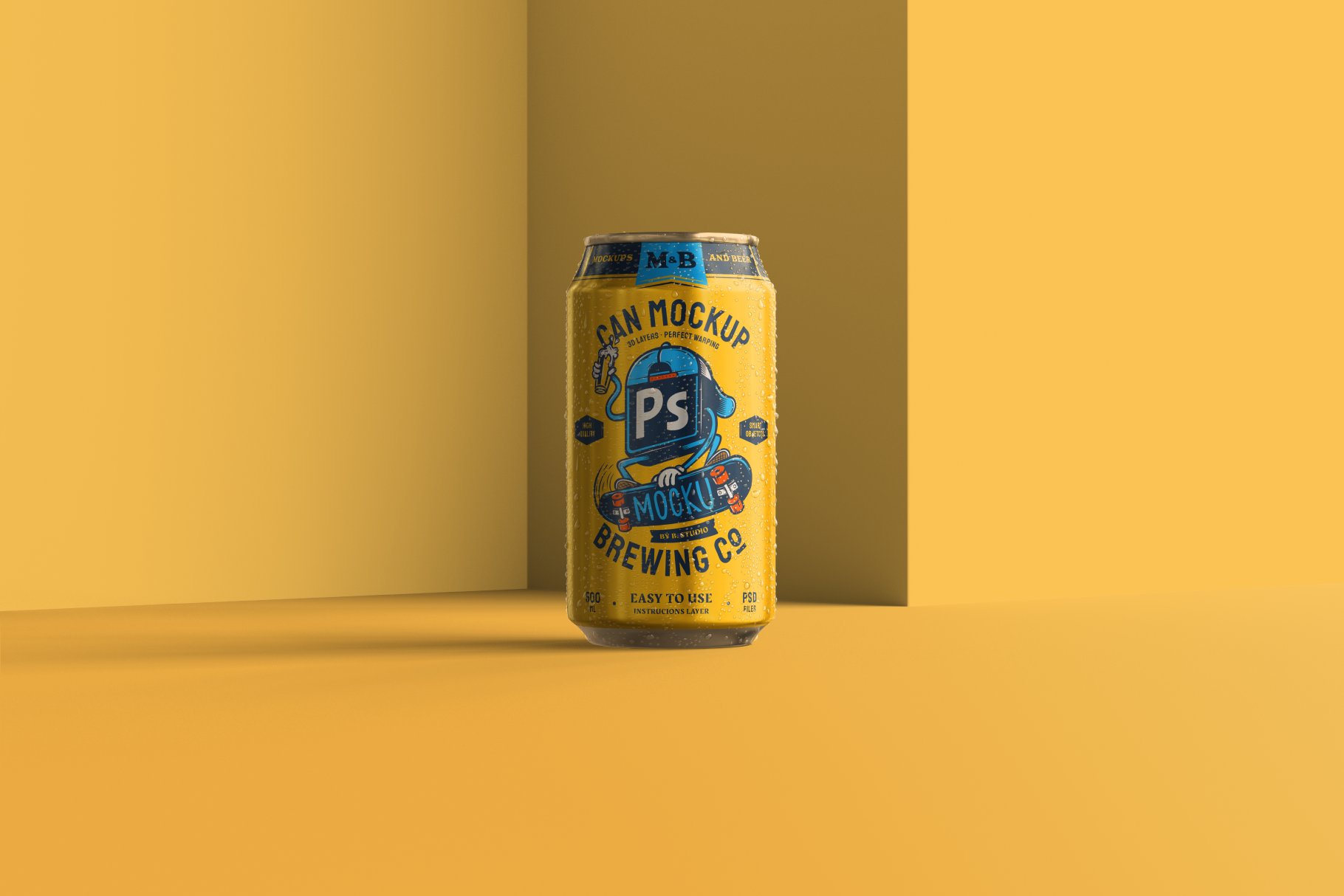 Drink Can Mockup Set 5960720