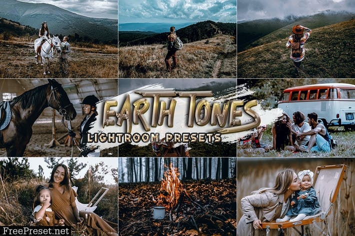 Earth Tones Lightroom Presets