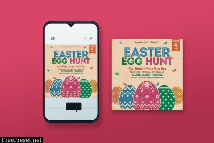 Easter Egg Hunt Instagram Post ZKWV4C8