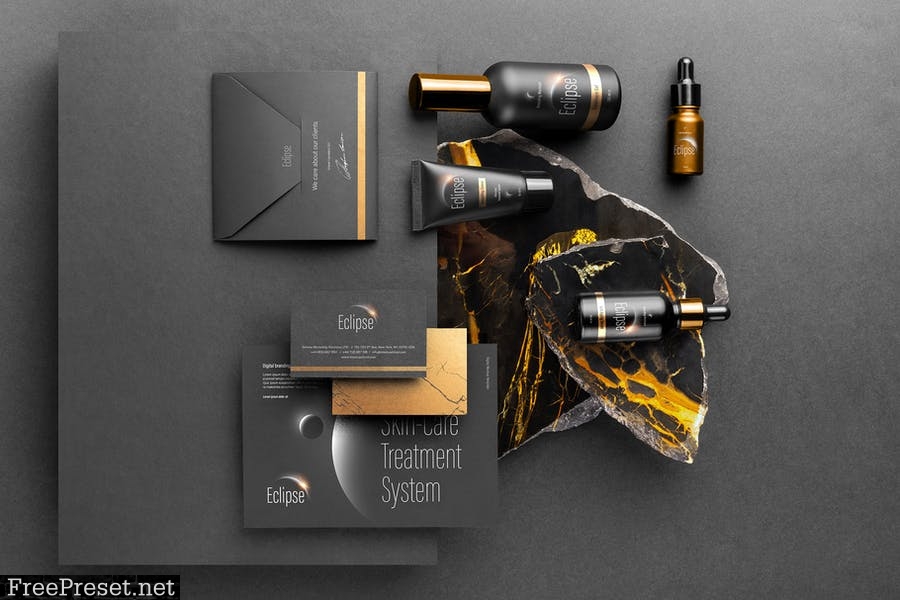 Eclipse – Cosmetics Branding Mockups Vol. 1