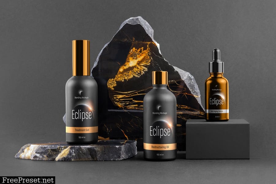 Eclipse – Cosmetics Branding Mockups Vol. 1