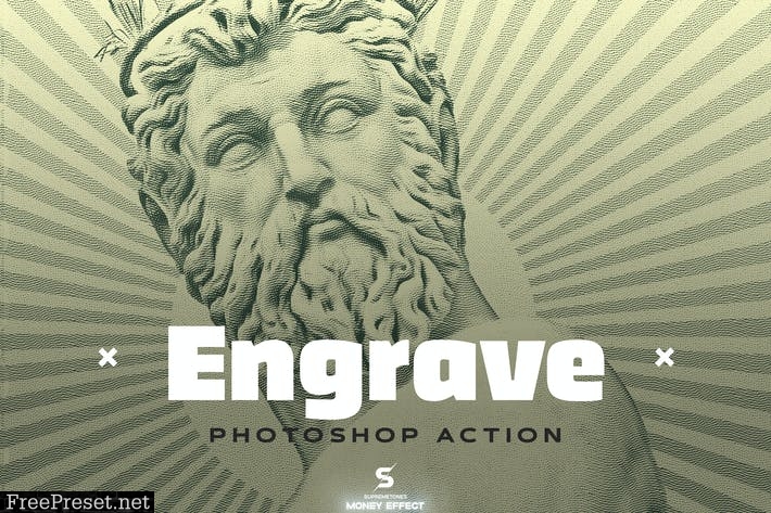 Engrave Photoshop Action Kit - & Duotone FX GLTNRVG