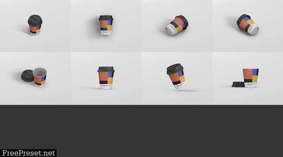 Espresso Coffee Cup Mockup