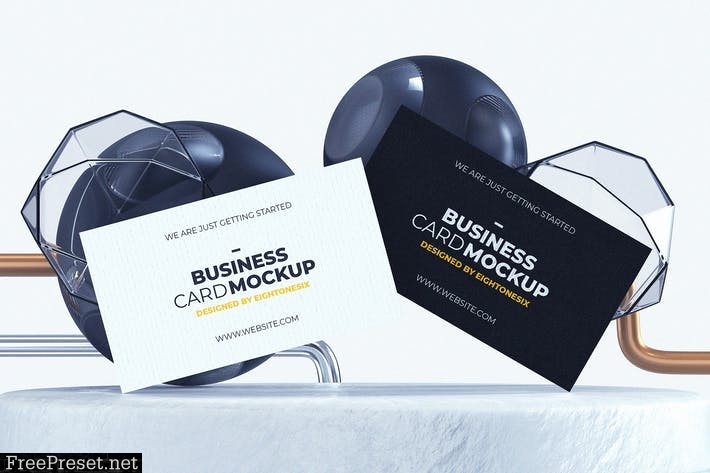 Experimental Business Card Mock-Up