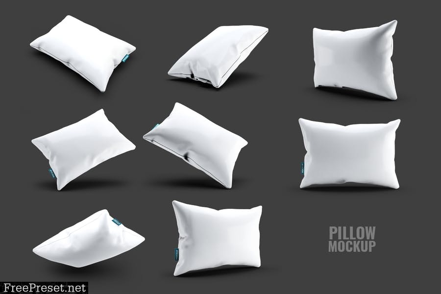 Fabric Pillow Mock-Up  32GHZB