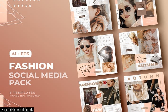 Fashion Sale Social Media Post Template EPPHZ8F
