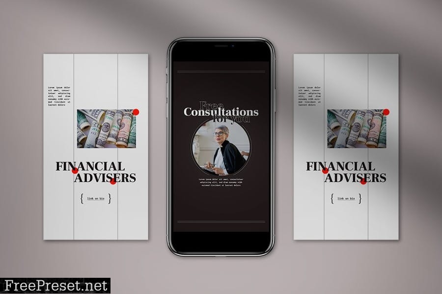 Finance Consultant Instagram Pack XG93K2Q
