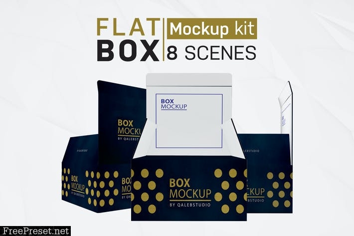 Flat Square Box