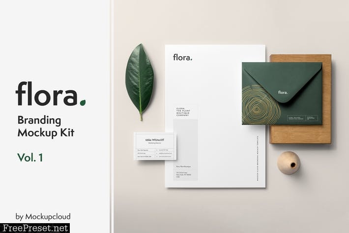 Flora Branding Mockup Vol. 1