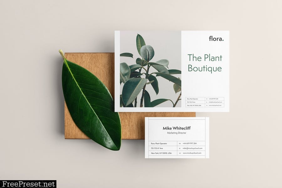 Flora Branding Mockup Vol. 2