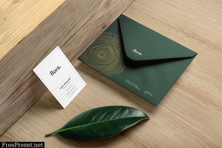 Flora Branding Mockup Vol. 2