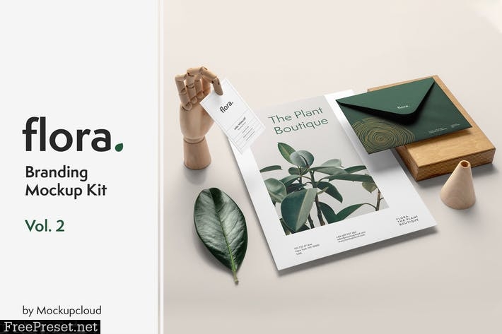 Flora Branding Mockup Vol. 2