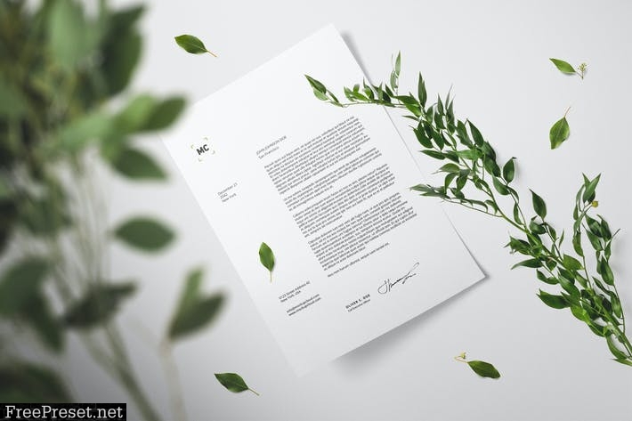 Floral Stationery Branding Mockups