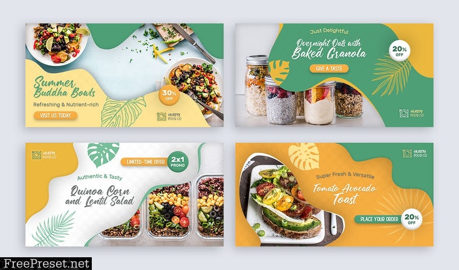 Food Facebook Banners CBCSVDK