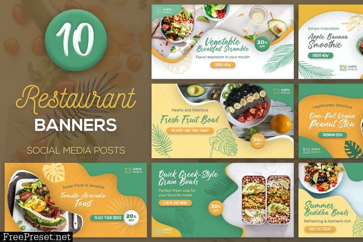 Food Facebook Banners CBCSVDK