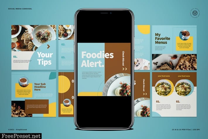 Food Instagram Coach Carousel S7M4MD8