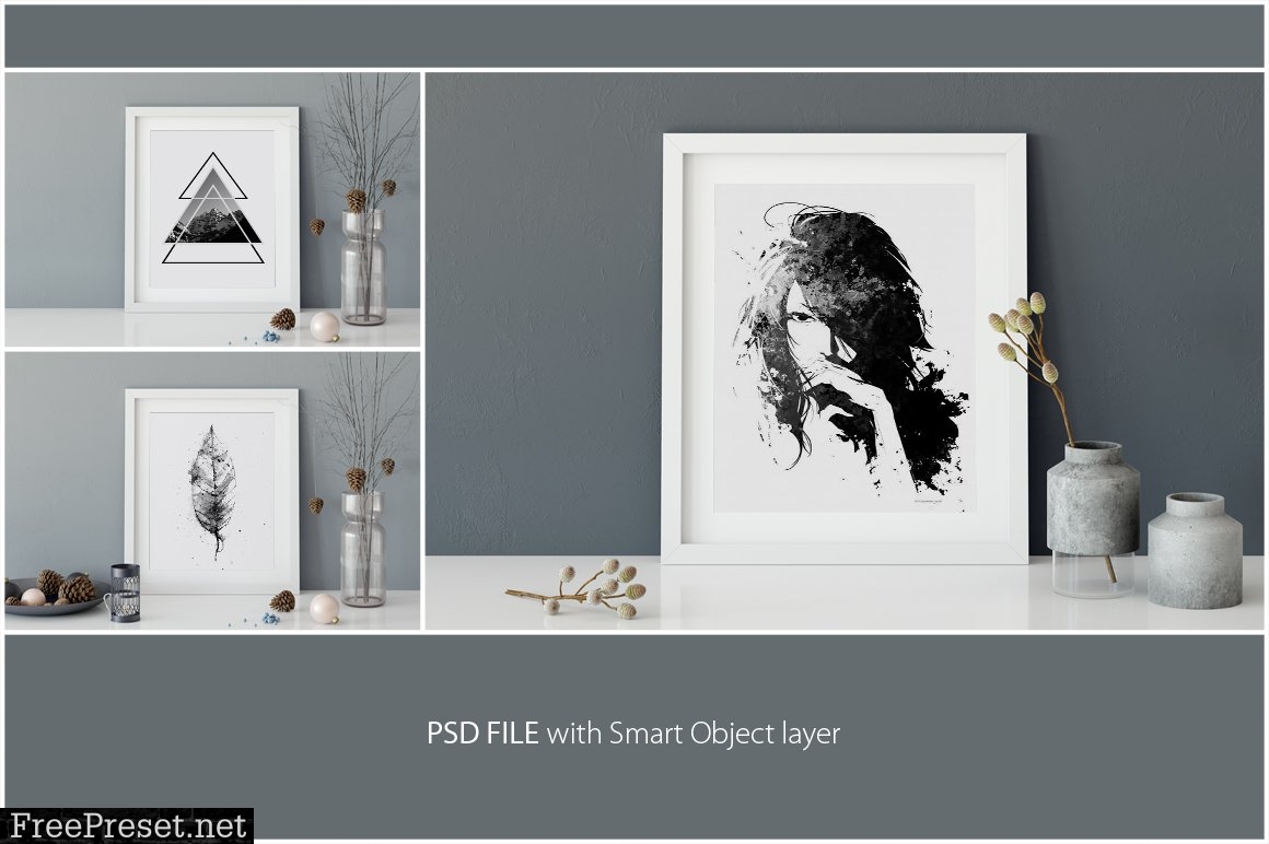 Frames Mockup 8x10 - PACK 1472942