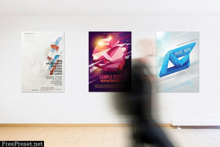 Gallery Poster Mockup v.1