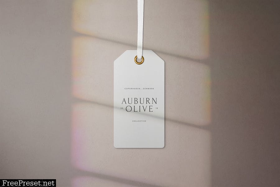 Garment Label Tag Mockups