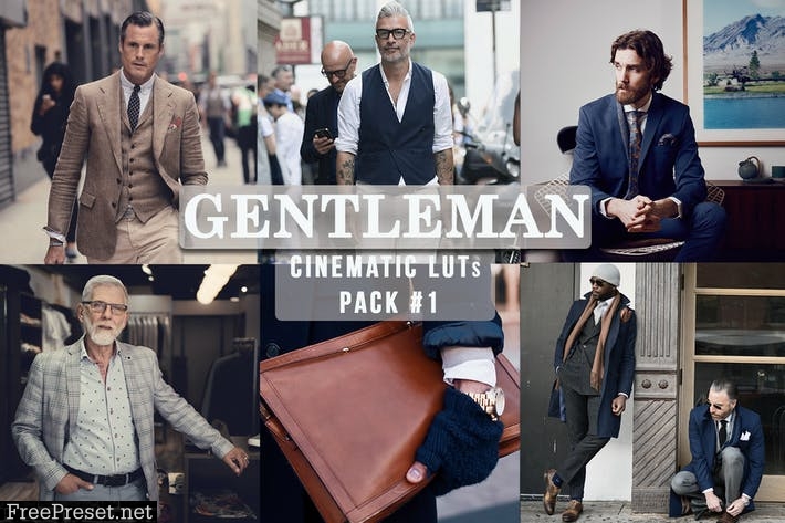 Gentlemen Cinematic LUTs Pack #1