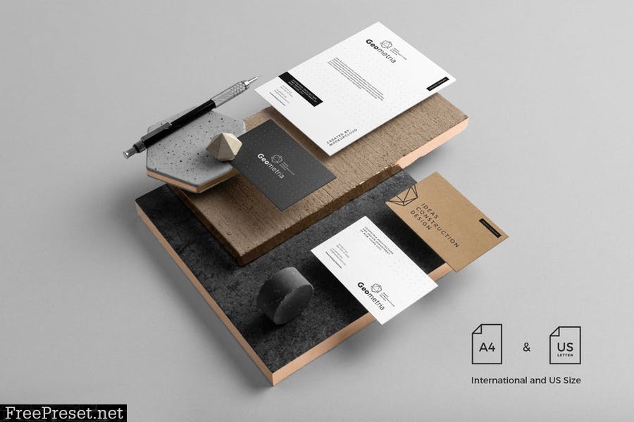 Geometria Branding Mockup Vol. 1