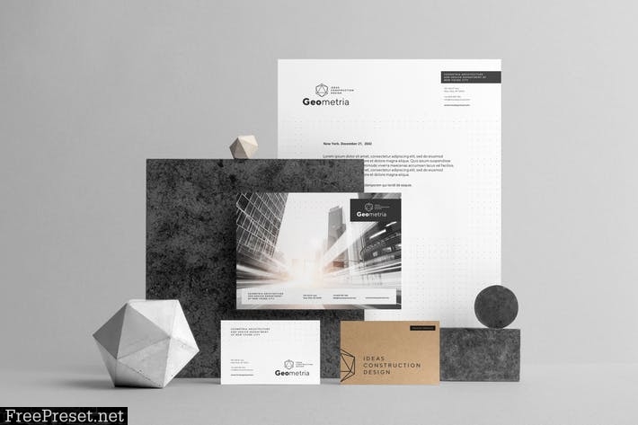 Geometria Branding Mockup Vol. 1