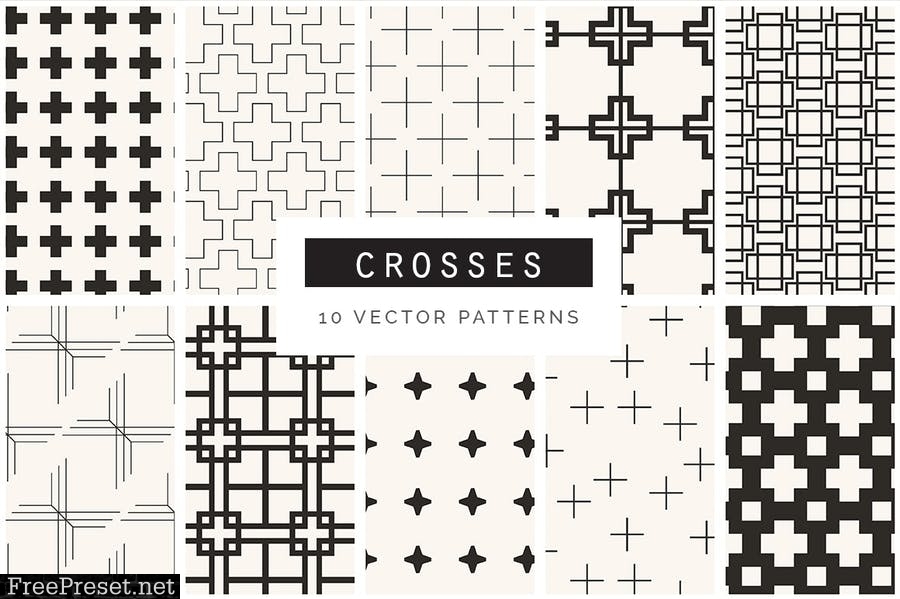 Geometric Seamless Patterns Bundle P5QM7K