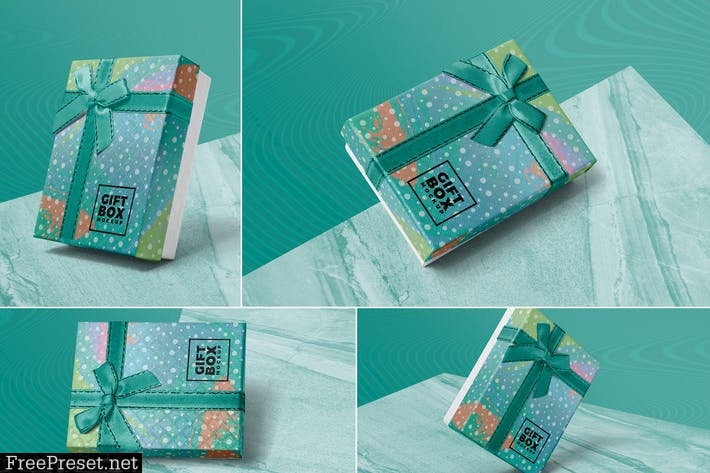 Gift Box Mockups 9XTJHME