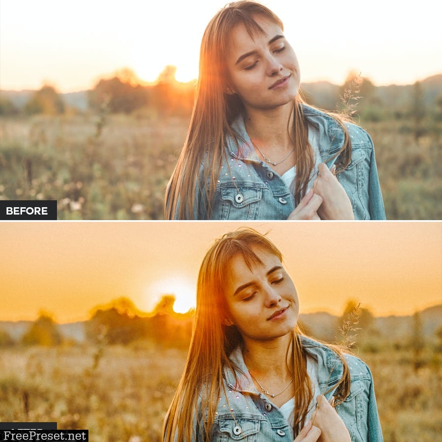 Golden Hour Lightroom Presets