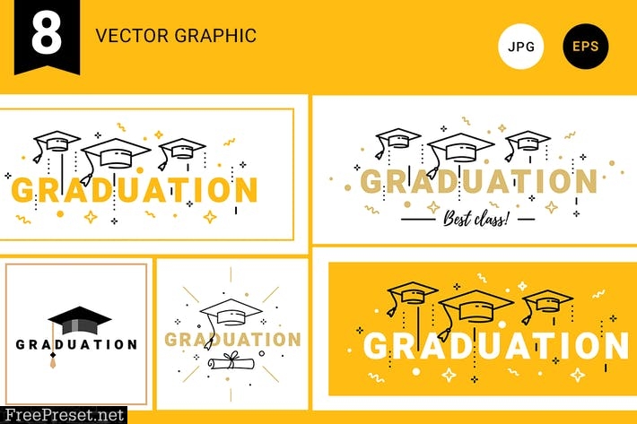 Graduation graphics WXMPFDG