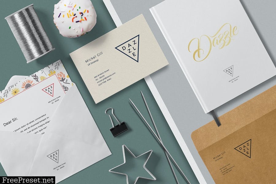 Greeting Card & Envelope Mockups