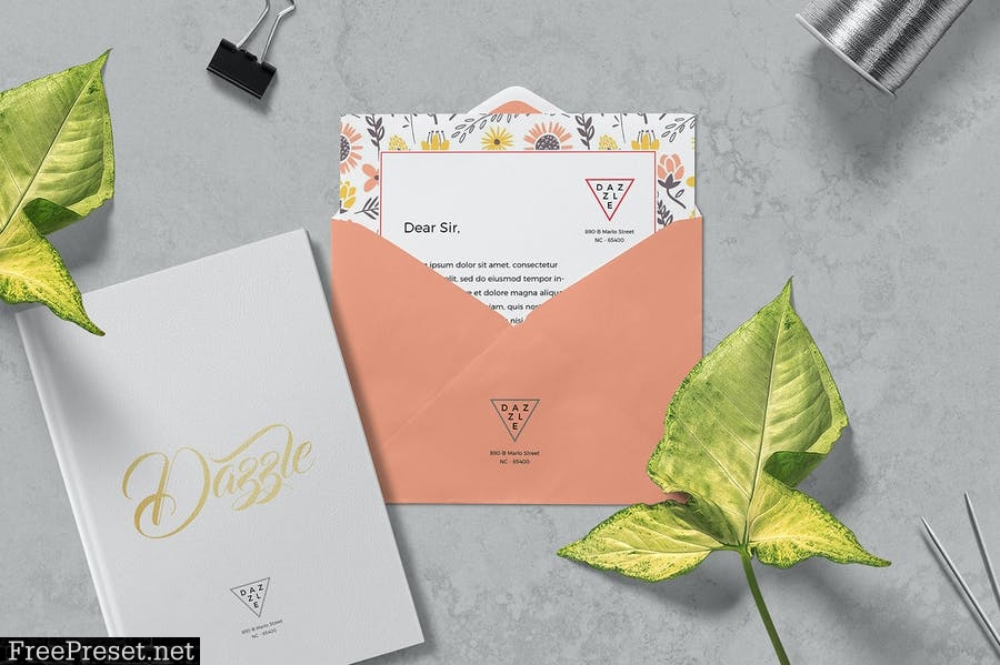 Greeting Card & Envelope Mockups