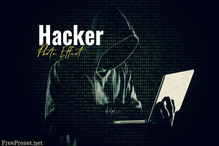 Hacker Matrix Photo Effect