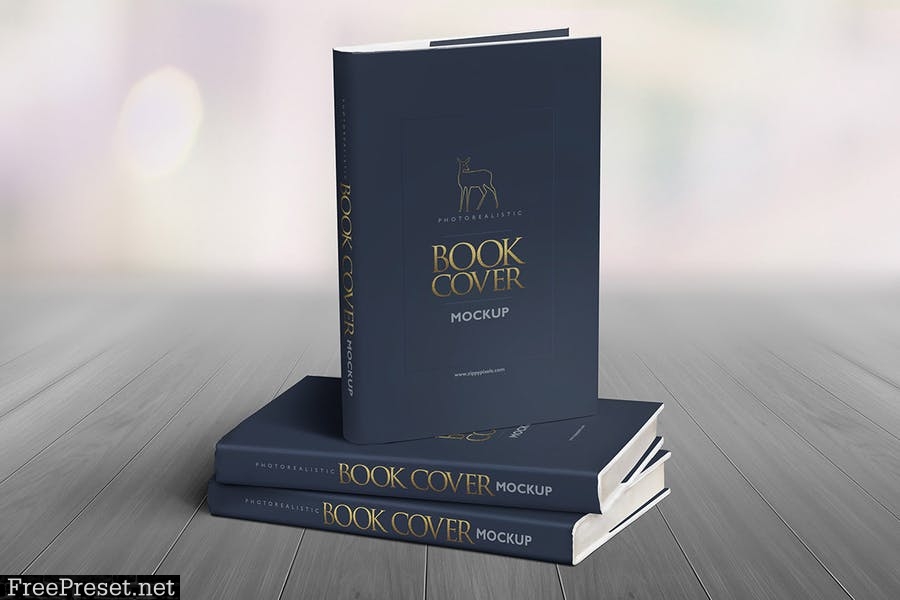 Hard Book Mockups  AGR68X