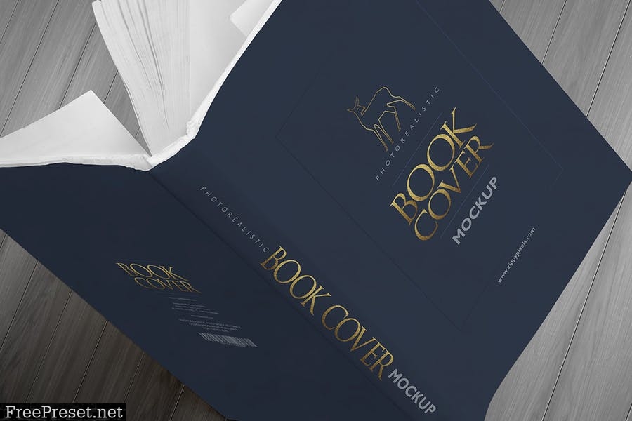 Hardcover Book Mock-Ups