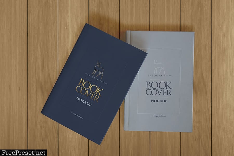 Hardcover Book Mock-Ups