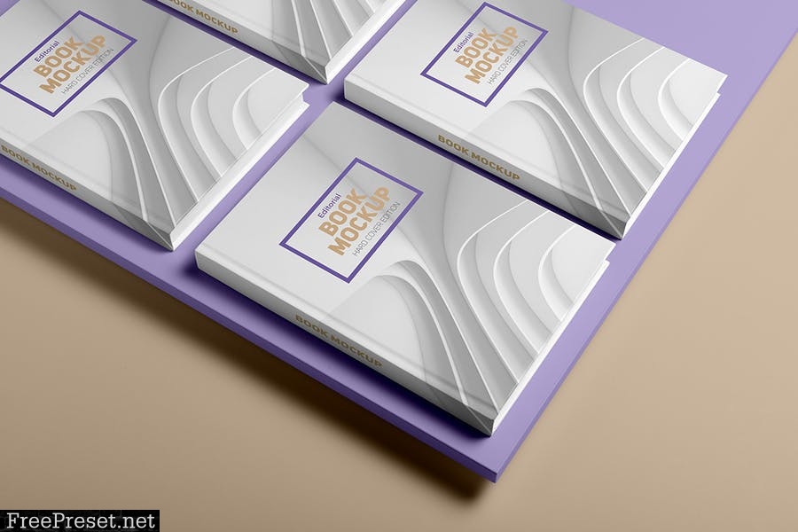 Hardcover Book Mockup Vol. 1