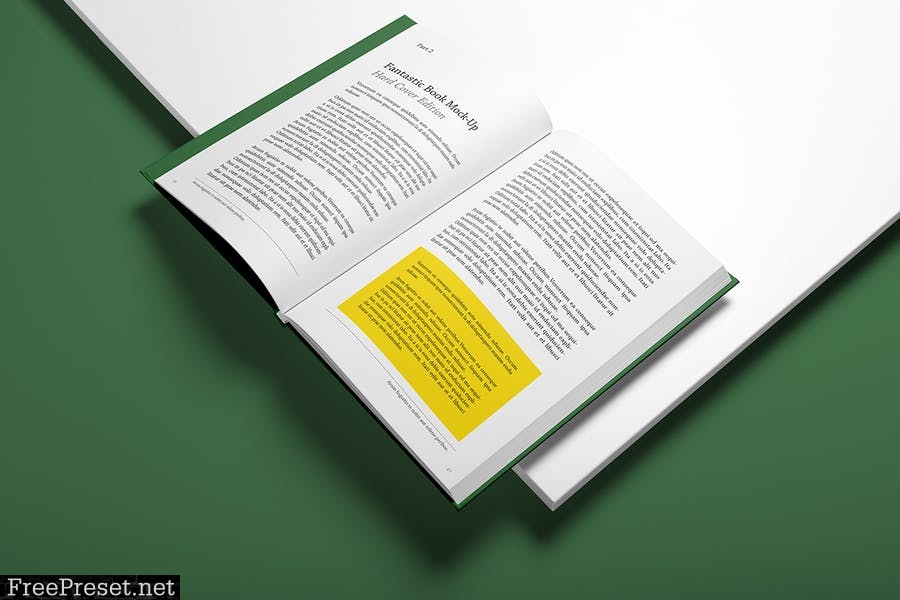 Hardcover Book Mockup Vol. 1