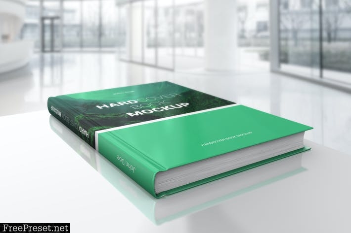 Hardcover Book Mockups PDP9F3