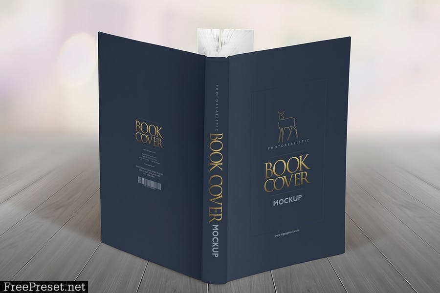 Hardcover Mockups Set JLV8H4