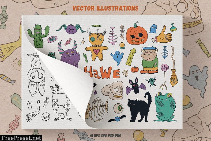 HaWe: Halloween Vector Toolkit ENPNPH