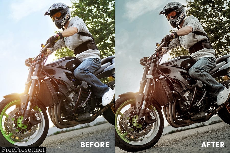 HDR Look Action & Lightroom Preset